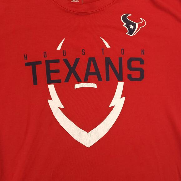 Nike Houston Texans Graphic Short Sleeve Football T Shirt Mens Size M Red - Picture 4 of 9